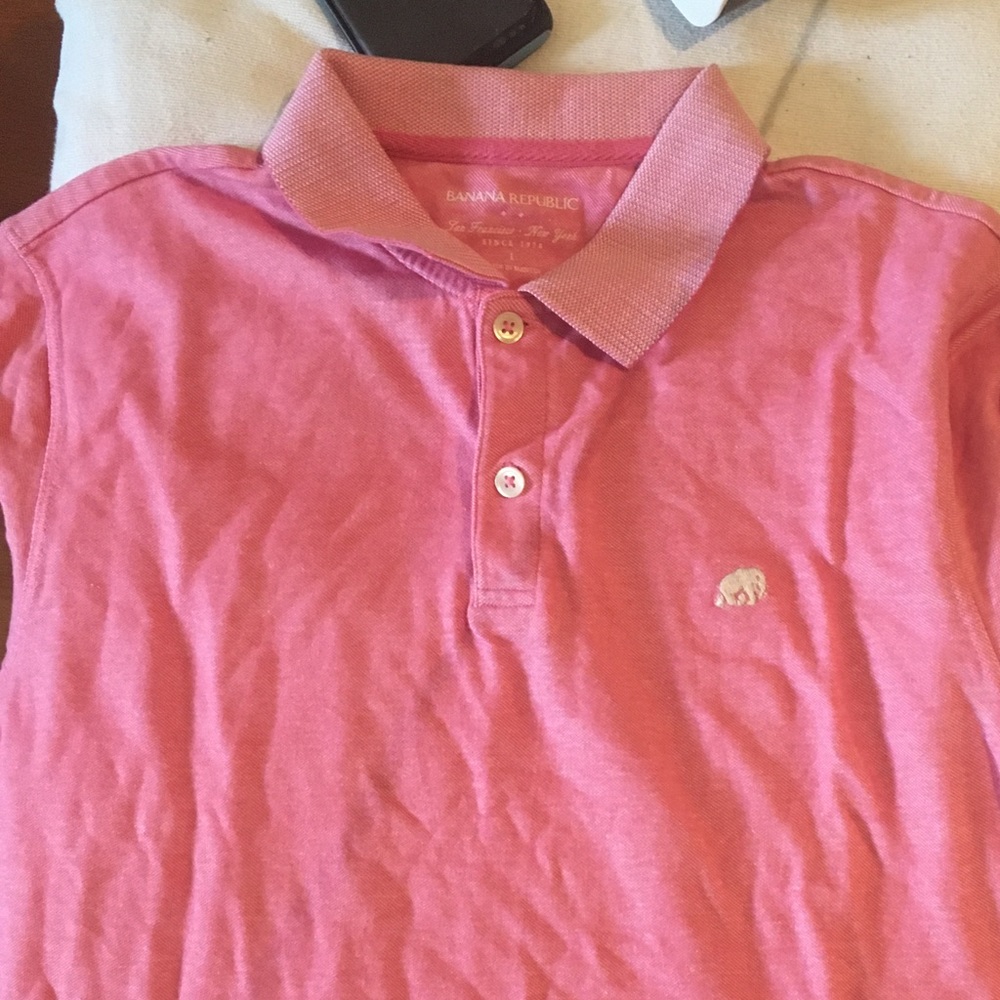 Men’s banana republic polo